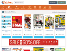 Tablet Screenshot of folderz.nl